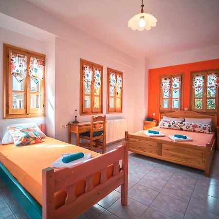 Orange House For Big Families In Damouchari - Delicious Houses Ngoại thất bức ảnh