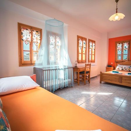 Orange House For Big Families In Damouchari - Delicious Houses Ngoại thất bức ảnh