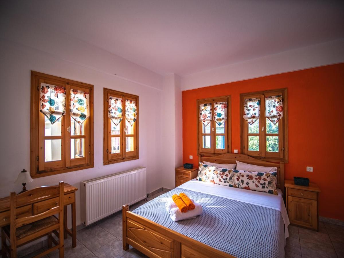 Orange House For Big Families In Damouchari - Delicious Houses Ngoại thất bức ảnh