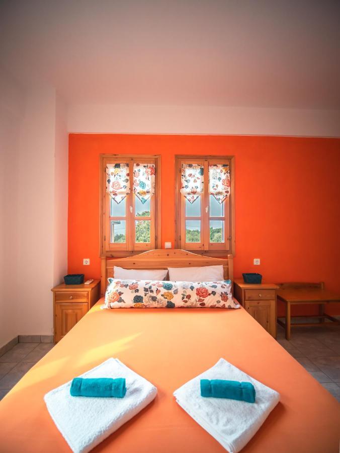 Orange House For Big Families In Damouchari - Delicious Houses Ngoại thất bức ảnh